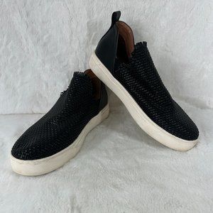 indigo rd. Khori Women's Sneakers sz 8 M woven basket design "ir kicky" pull on